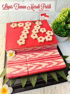 Foto resep Lapis Tenun Merah Putih
