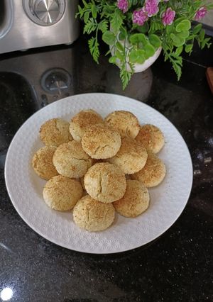 صورة لوصفة حلوة جوز الهند🥥💗