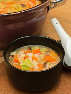蔬菜鹹粥-WMF鍋具 的食譜成品照片