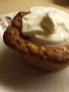A picture of Amy's Amazing chili dogs on the go.