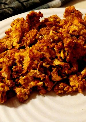 A picture of Mexican Chorizo Eggs.