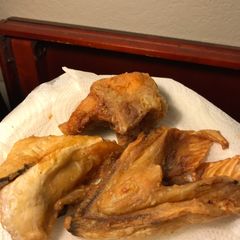 Fried Salmon Head A picture of Fried Salmon Head.