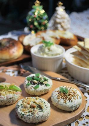 A picture of Versatile Herb Cheese.