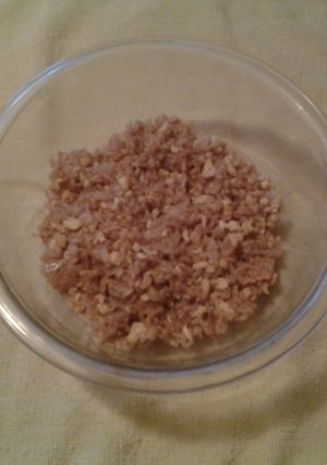 A picture of Karen's fried rice.