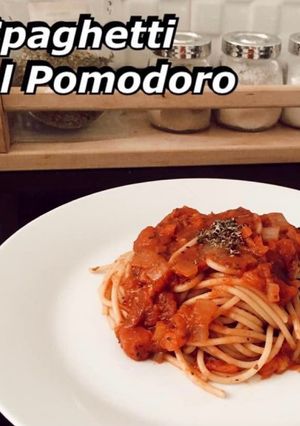 Foto resep Spaghetti al Pomodoro