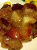 Honey chai baked apples