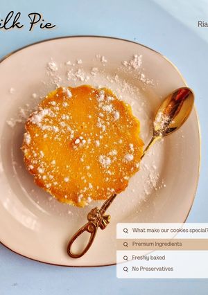 Foto resep Milk Pie / Pai Susu