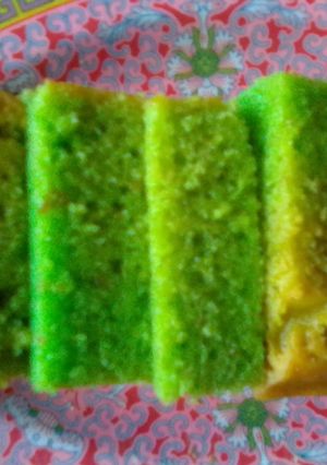 Foto resep Bolu kukus pandan