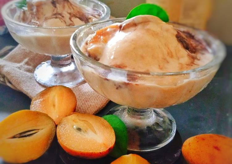 Recipe of Super Quick Homemade Chiku Ice cream