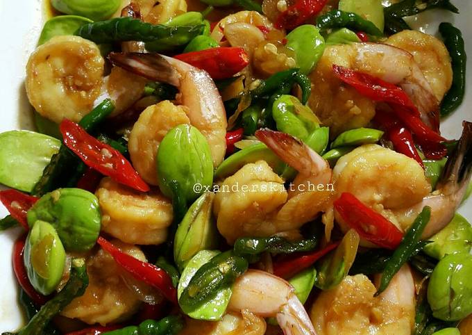 Resep UDANG PETE MASAK KECAP oleh Xander s Kitchen Cookpad