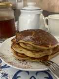 Pancake pera e cioccolato