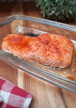 Foto resep Baked Salmon