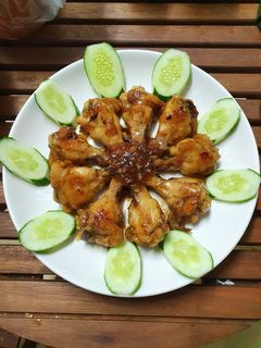 Hình của món Cánh gà chiên mắm.