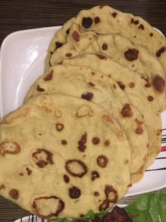 A picture of Naan Bread.