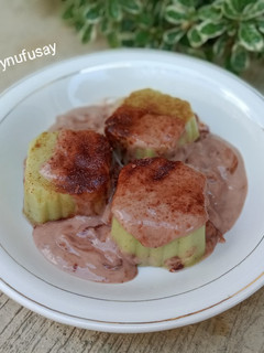 Foto resep Puding Alpukat Vla Coklat