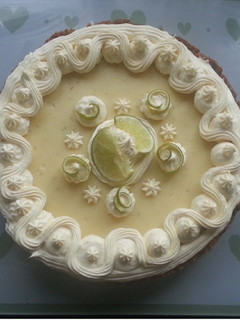 A picture of Chocolate Key Lime Pie.