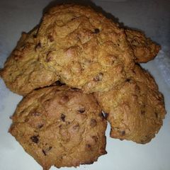 A picture of Chocolate Chips Cake Mix Cookies.