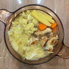 黃金蔬菜雞湯-レシピのメイン写真