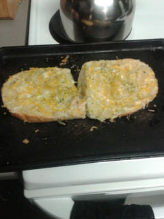 A picture of Cheesy Garlic Bread.