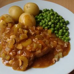 Vickys Smoked Paprika Pork Chop Casserole, GF DF EF SF NF A picture of Vickys Smoked Paprika Pork Chop Casserole, GF DF EF SF NF.