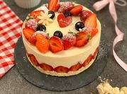 Gambar blueberry cake