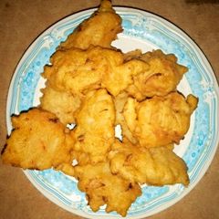 A picture of Kosan semolina/Akara.