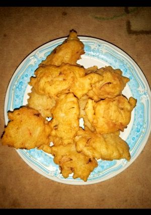 A picture of Kosan semolina/Akara.