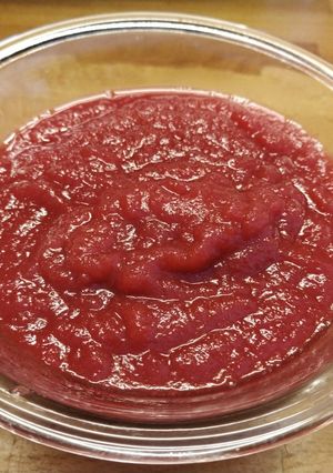 Céklás csicsókapüré babáknak recept fotója