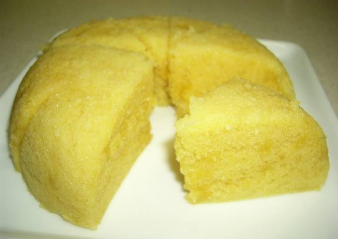 Steps to Make Quick Super Easy Non-allergenic Light and Puffy Rice Flour Cake