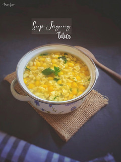 Foto resep Sup Jagung Telur