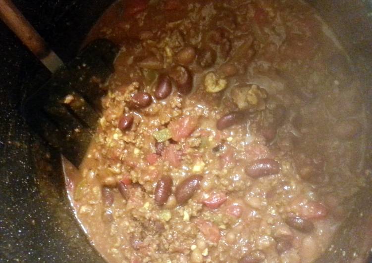 Simple Way to Prepare Award-winning Sweet &amp; spicy wild game chili