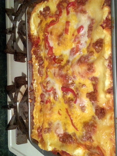 A picture of Lasagna.