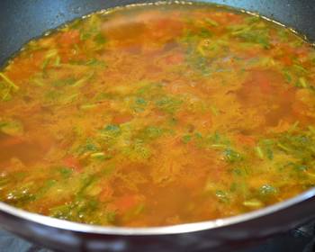 Easy Making Recipe Spicy Tomato Soup Tomato Rasam Delicious Perfect