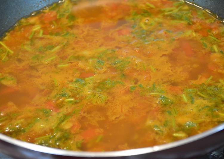 The Easiest and Tips for Beginner Spicy Tomato Soup (Tomato Rasam)