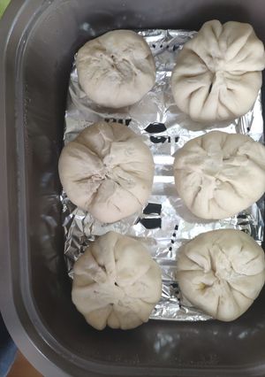 Una foto de Nikuman (comida japonesa)