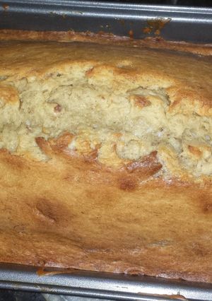 A picture of John's banana bread.