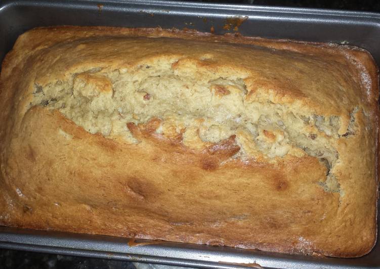 Steps to Prepare Homemade John&#39;s banana bread