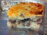 mozzarella meat pie