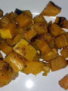 A picture of Roasted Butternut Squash.