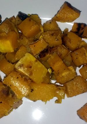 A picture of Roasted Butternut Squash.