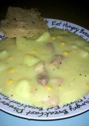 A picture of Winter Warmer Chowder.
