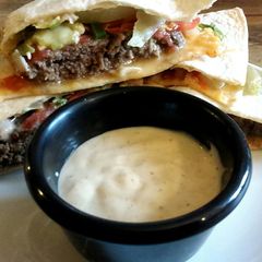 A picture of Quesadilla Burger.