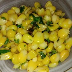 A picture of Corn Chaat.