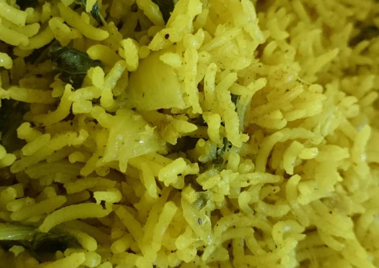 Recipe of Quick Mint Rice