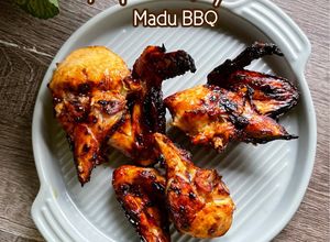 Gambar Kepak Ayam Madu BBQ