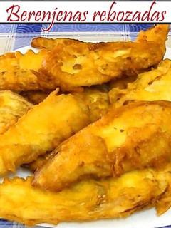 Una foto de Berenjenas Rebozadas sin huevo