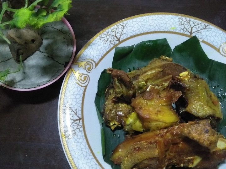 Resep Ayam goreng ungkep Praktis