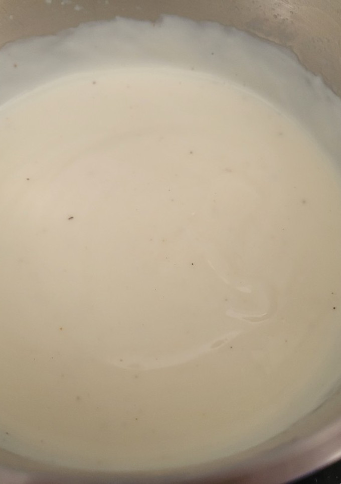 Una foto de Bechamel con maicena que me la enseñó miamiga Roser