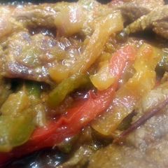 A picture of Easy Steak Fajitas.