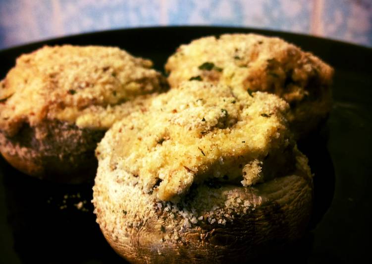Recipe Delicious Mouth Watering Stuffed Mushrooms